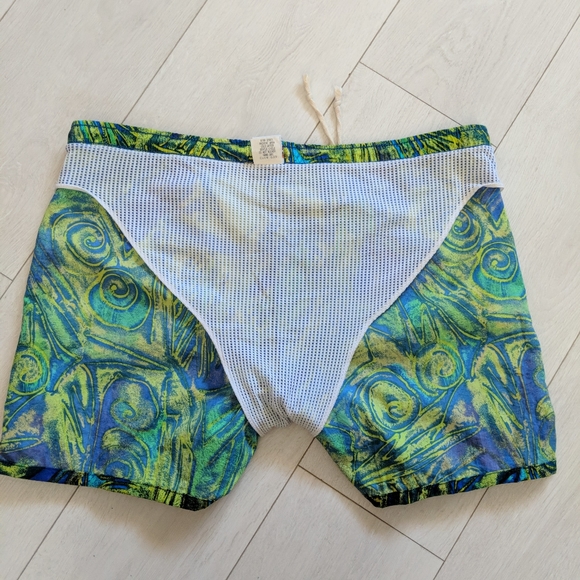 Vintage Sun Blocks Swim Trunks - Picture 11 of 11